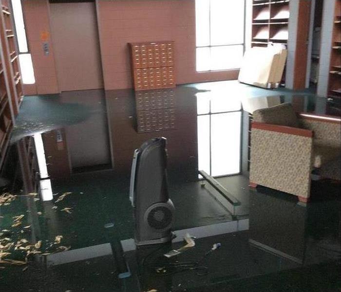 Office flooded